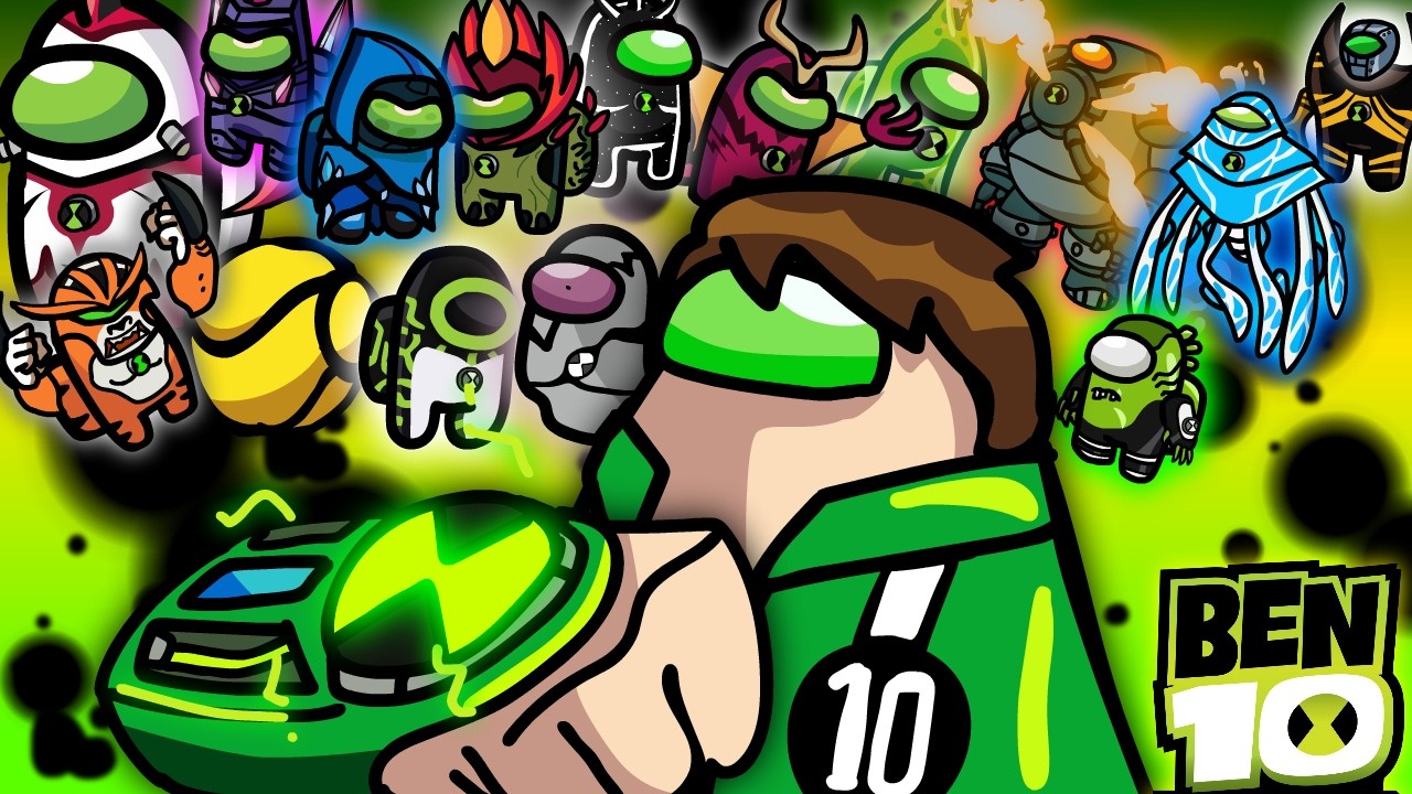 🔥Among Us BEN 10 - THE MOVIE!! [ALL EPISODES]
