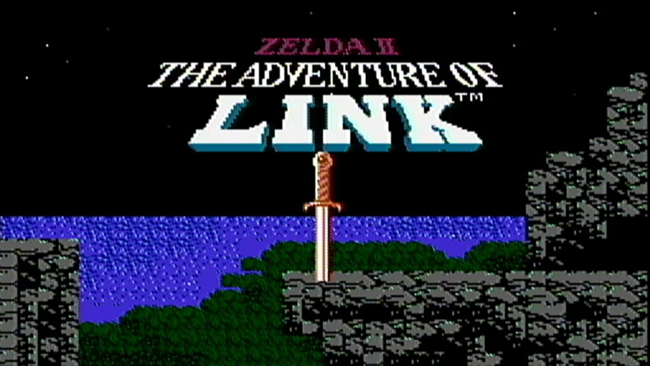 Zelda II: The Adventure of Link (Nintendo, 1988) - NES Gameplay