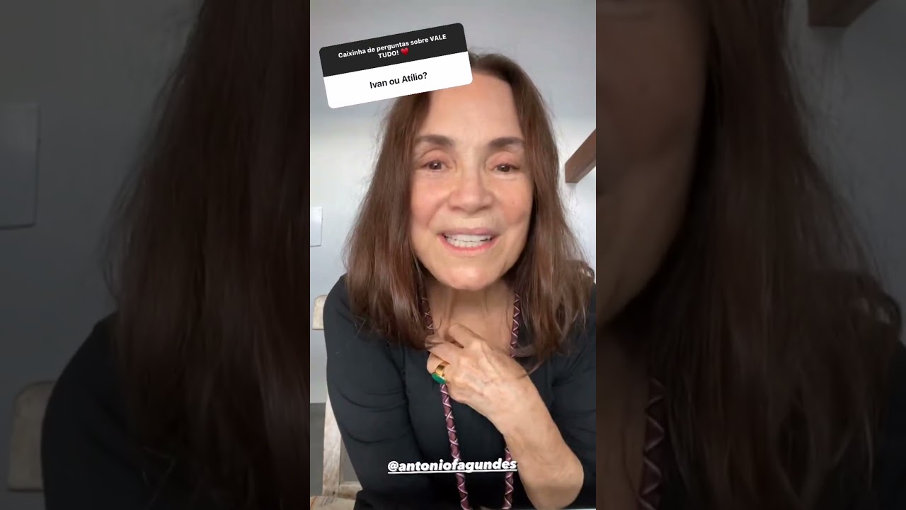 Regina Duarte caixinha de perguntas Vale Tudo