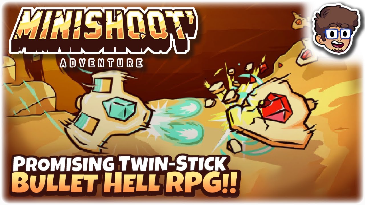 PROMISING BULLET HELL RPG! | Let's Try Minishoot'