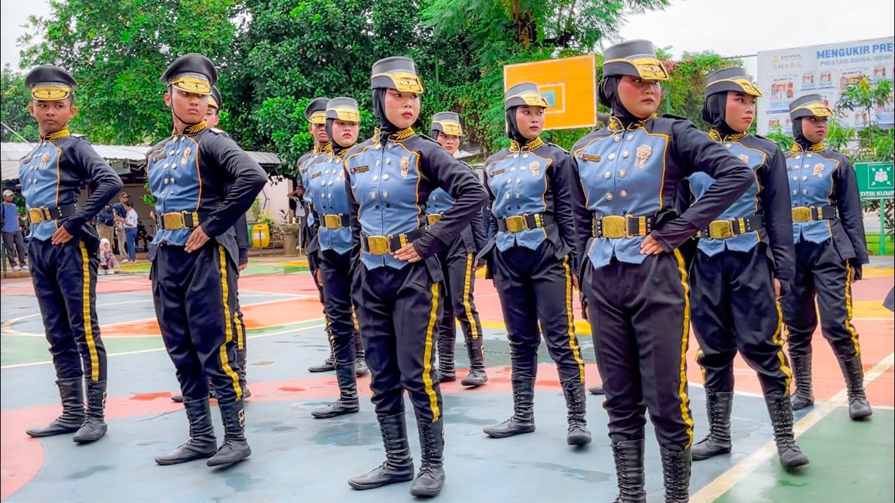 JUARA BINA 1 PASKIBRA SMAN 14 KOTA BEKASI AT LKBB CAKRABHARA COMPETITION