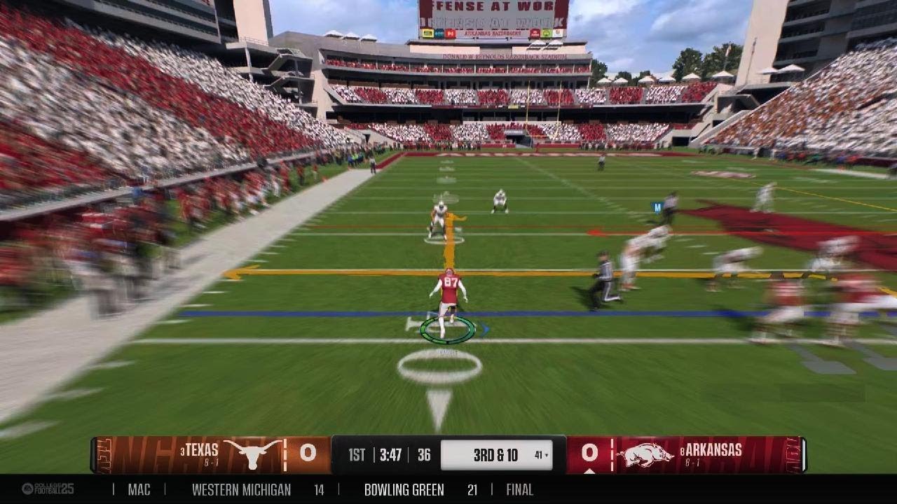 Freshman year college football 25 gameplay
