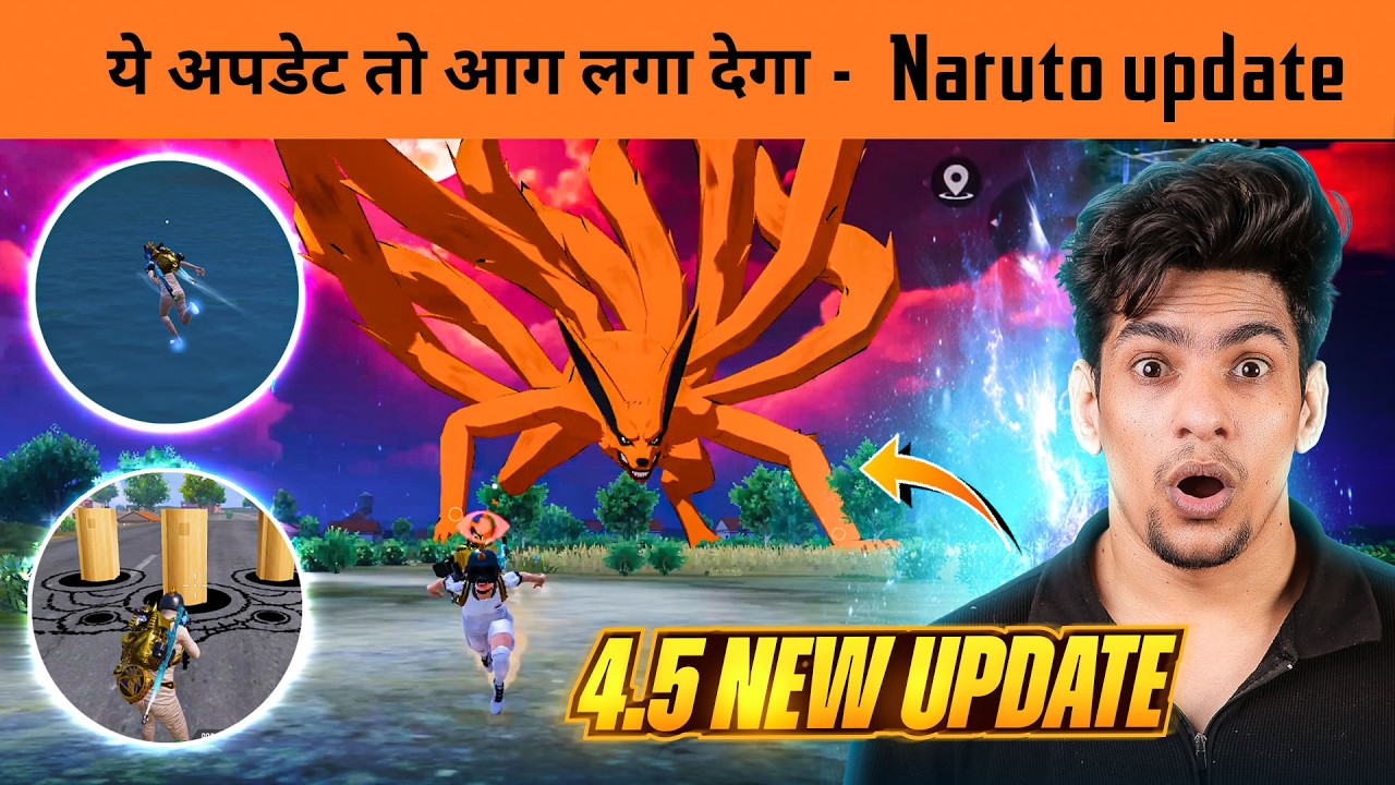 BGMI 4.5 Update All Powers Explained 🔥 Naruto Mode Gameplay, All Powers, Tips & Tricks