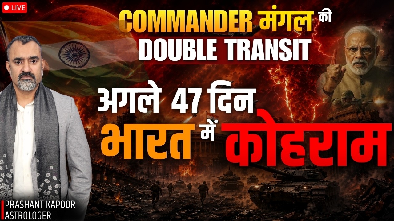 Mars Double Transit in Gemini Astrological Prediction by Prashant Kapoor: Bharat to Face Chaos