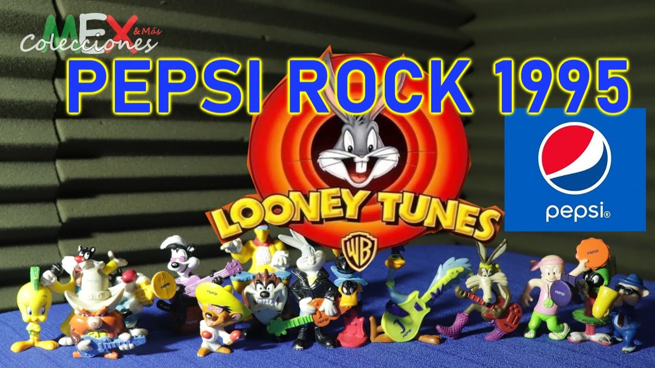 LOONEY TUNES PEPSI ROCK | Colección Figuras 1995