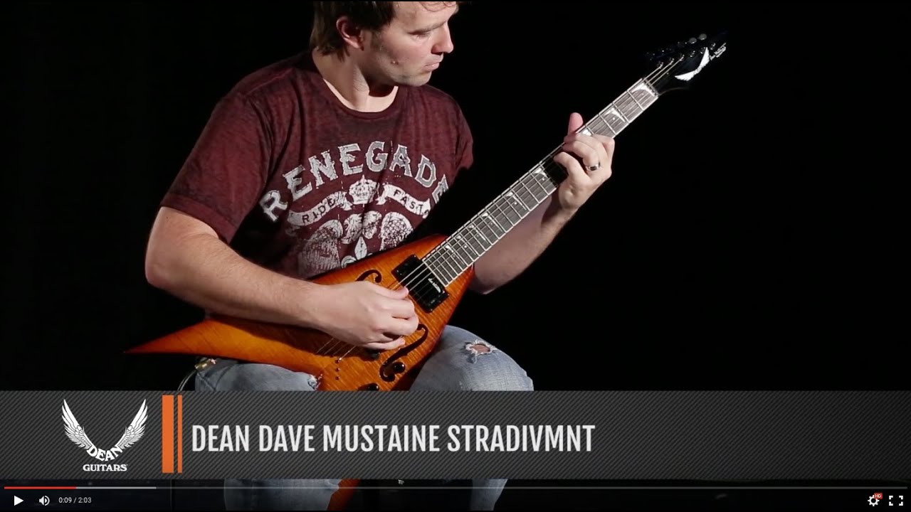 Dean Guitars Dave Mustaine StradiVMNT