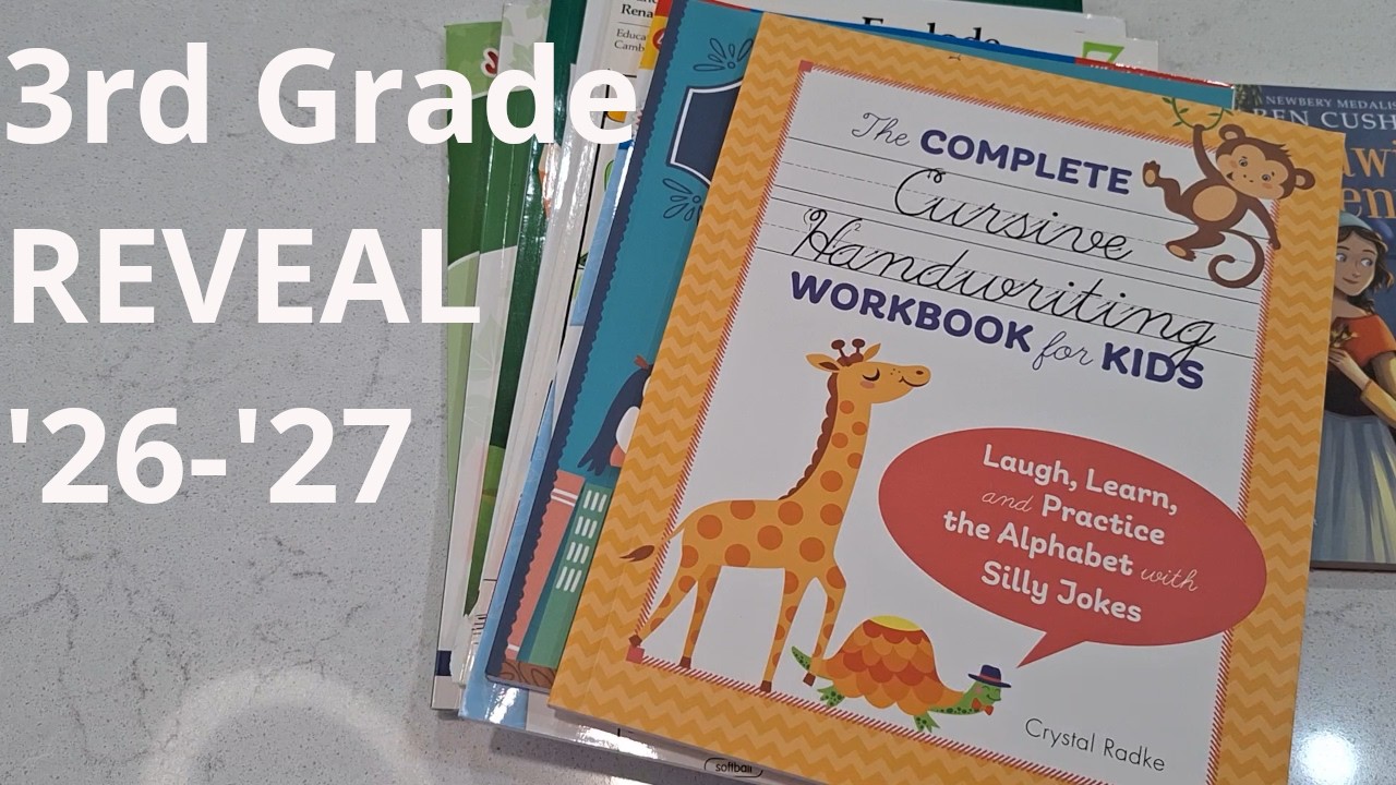 IT'S HERE ! 3rd Grade Curriculum Picks 2026-2027