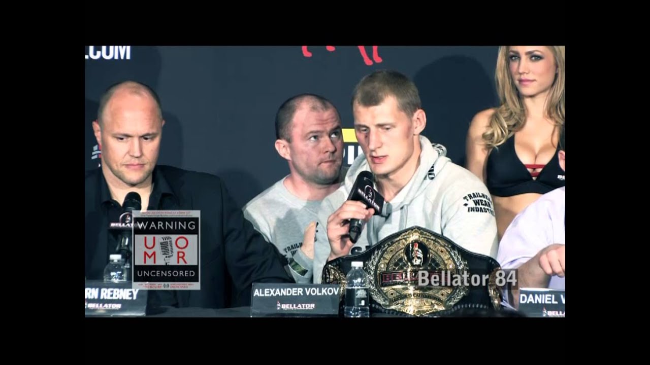 UMOR LIVE! Bellator 84: ALEXANDER VOLKOV v RICHARD HALE