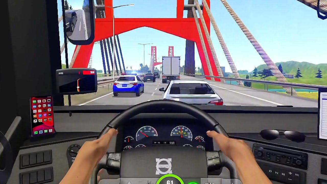 Bus Simulator Ultimate Mobile Gempaley traffic jaam 🇷🇺 country Rasiya rods episode 01 🛣️🌨️