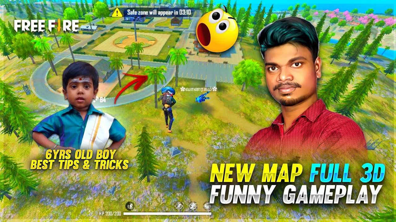 Free Fire New Bermuda 2.0 6yrs Old Hidden Places With PVS Best Booyah Tricks In Tamil