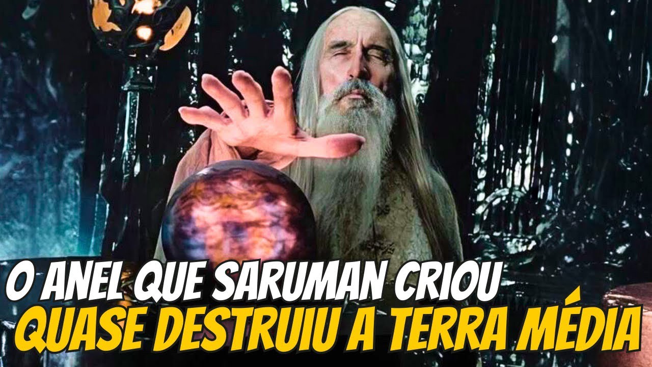 SARUMAN criou o SEU PRÓPRIO ANEL e isso poderia ter DESTRUÍDO a TERRA-MÉDIA #lotr 