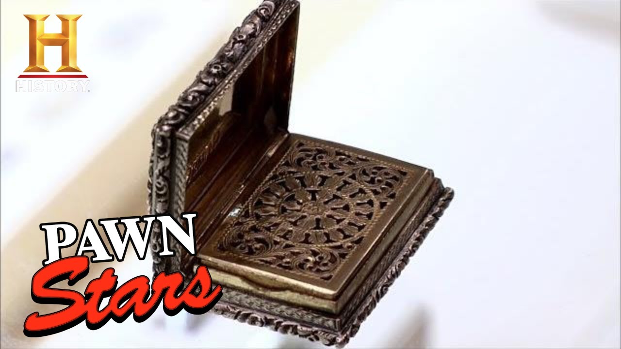 ANTIQUE SILVER BOXES PASS THE SMELL TEST (Season 8) | Pawn Stars