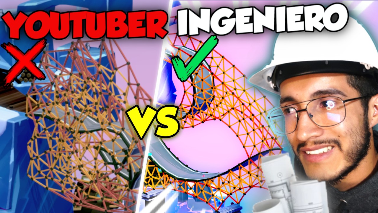 INGENIERO CIVIL construye PUENTES IMPOSIBLES en Poly Bridge 3 #19