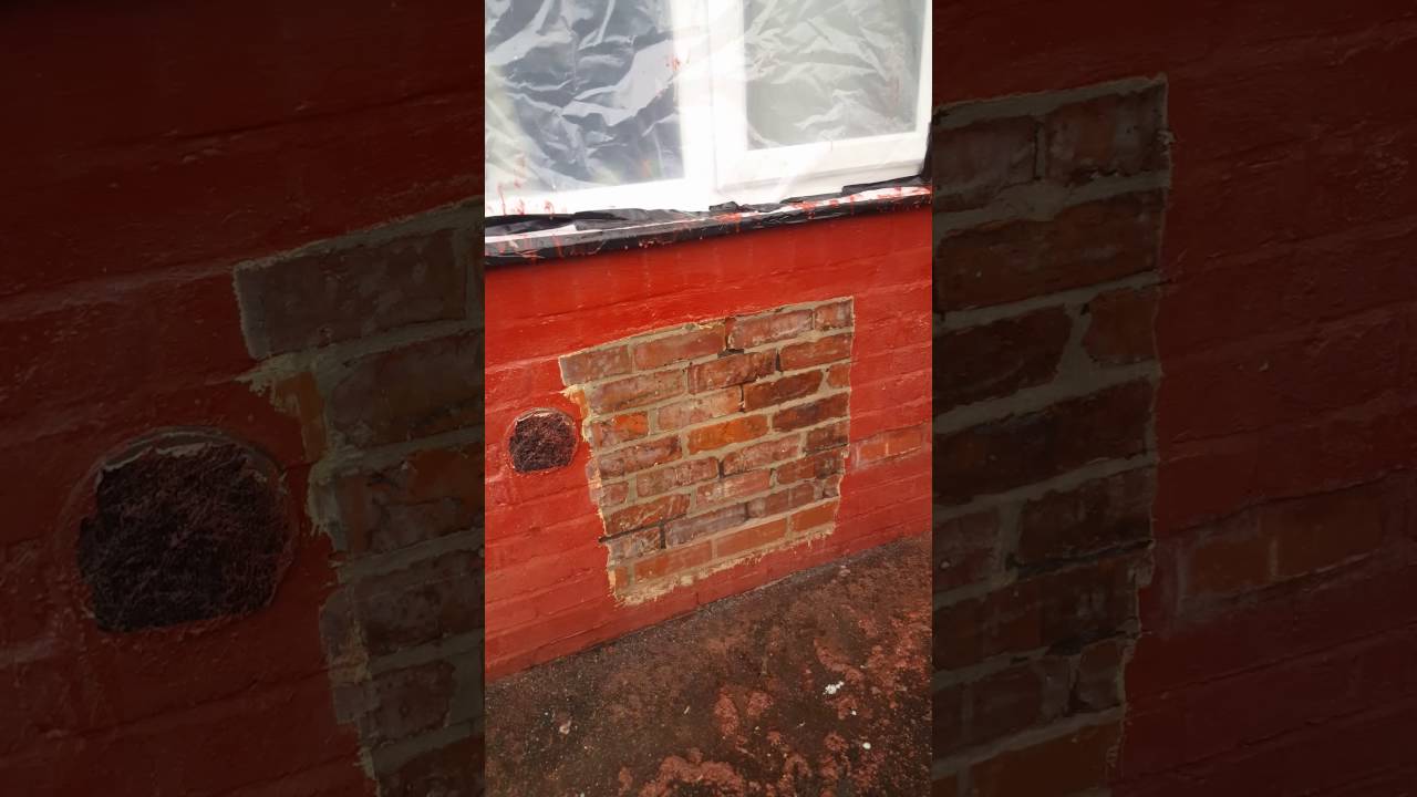 Paint removal from brickwork with zero damage.