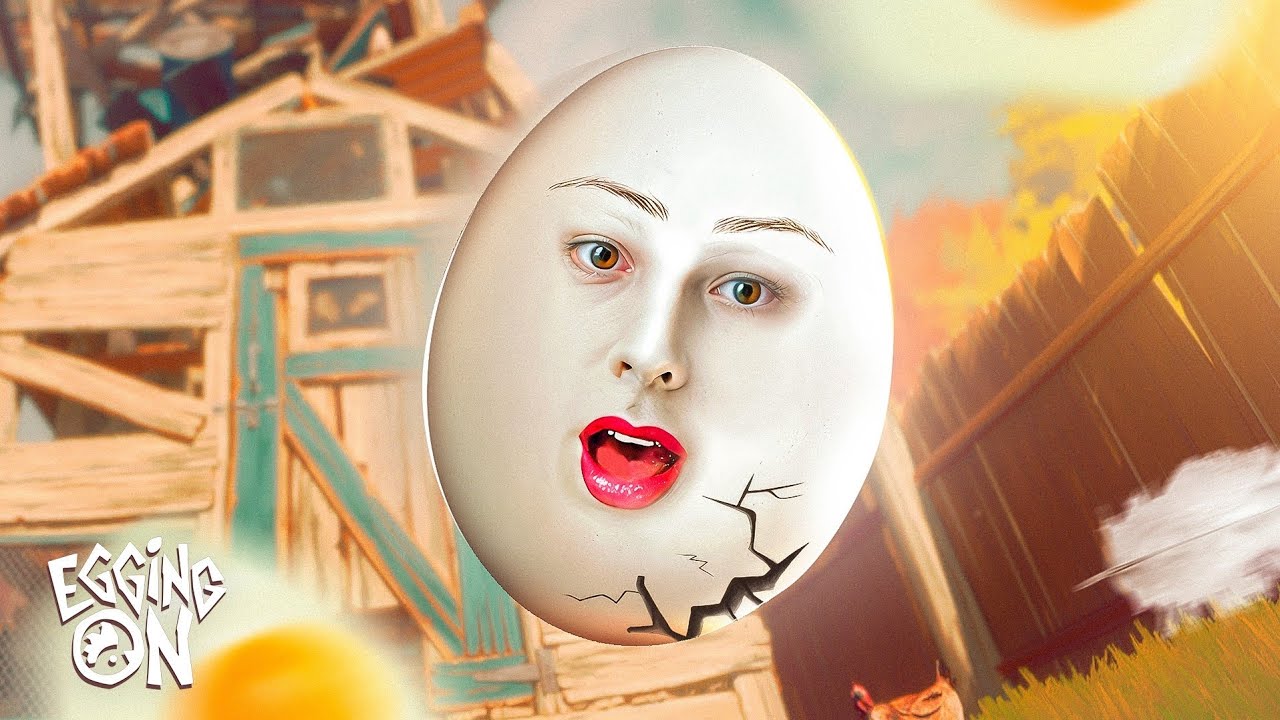 O JOGO QUE ME FEZ DESLIGAR A LIVE 🥚 | Egging On - Branca