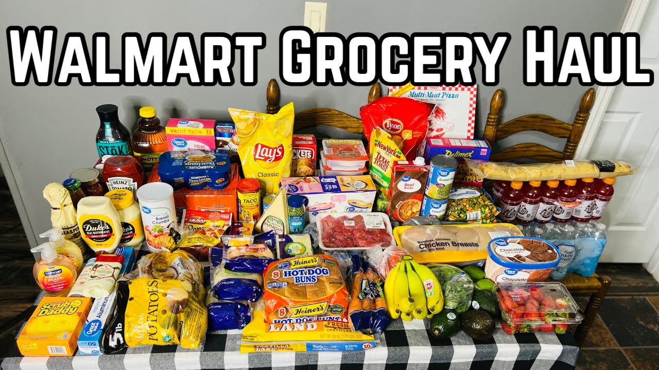 Grocery Haul WITH PRICES | Kentucky Family of 4 | Walmart Haul | January 2023