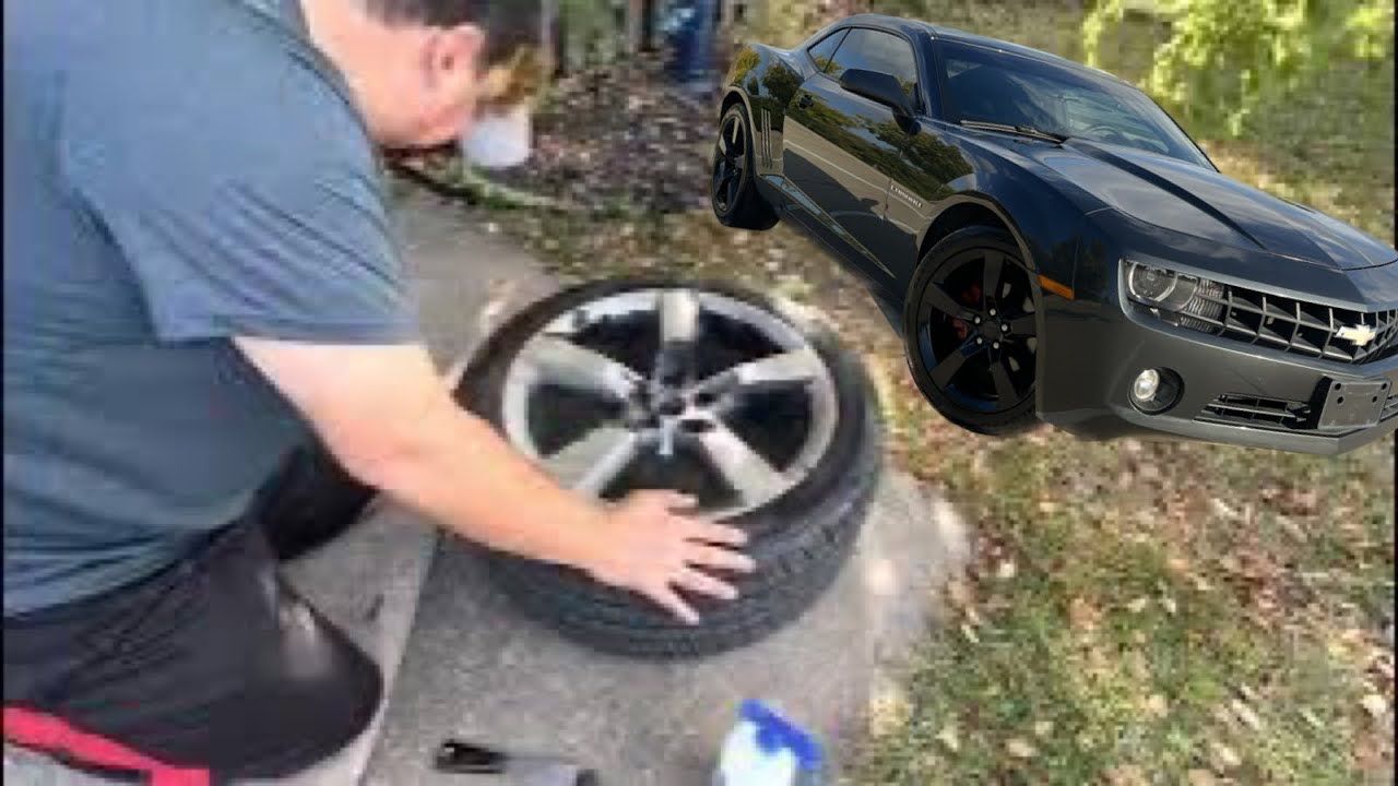 Painting Wheels On My 5th Gen Camaro