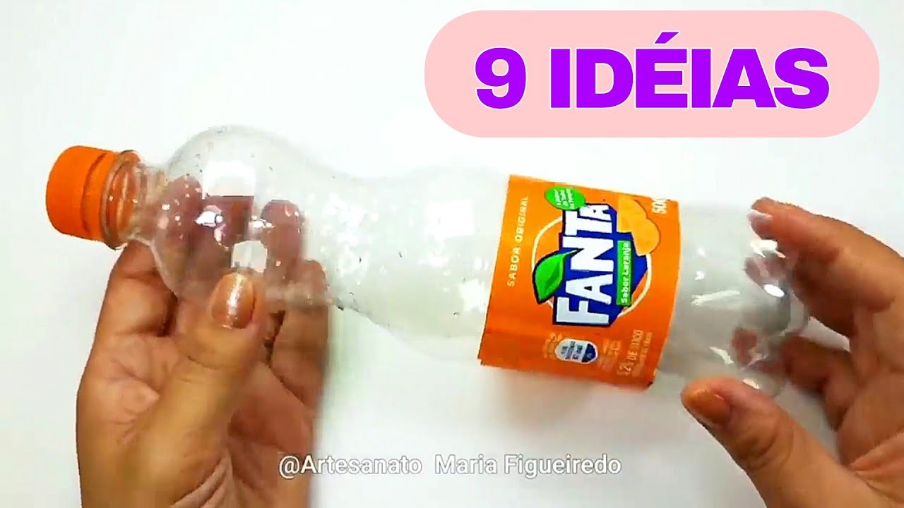 9 IDEAS BRILHANTES COM GARRAFA 🩷 #bottleart #bottle