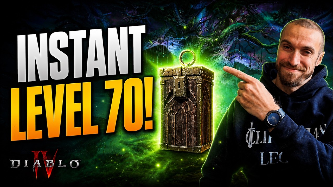 Мгновенный 70-й уровень! Самый быстрый способ прокачки | Diablo 4 Сезон 14!