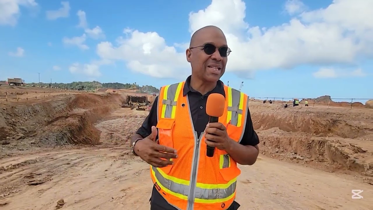 Samuel Johnson Gives Update on Tunnel Construction at New Airport