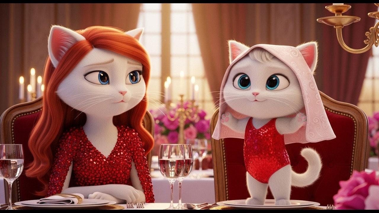 Watch How My Cat Behaves At A Fancy Dinner Party With Human Guests 🍽️😺