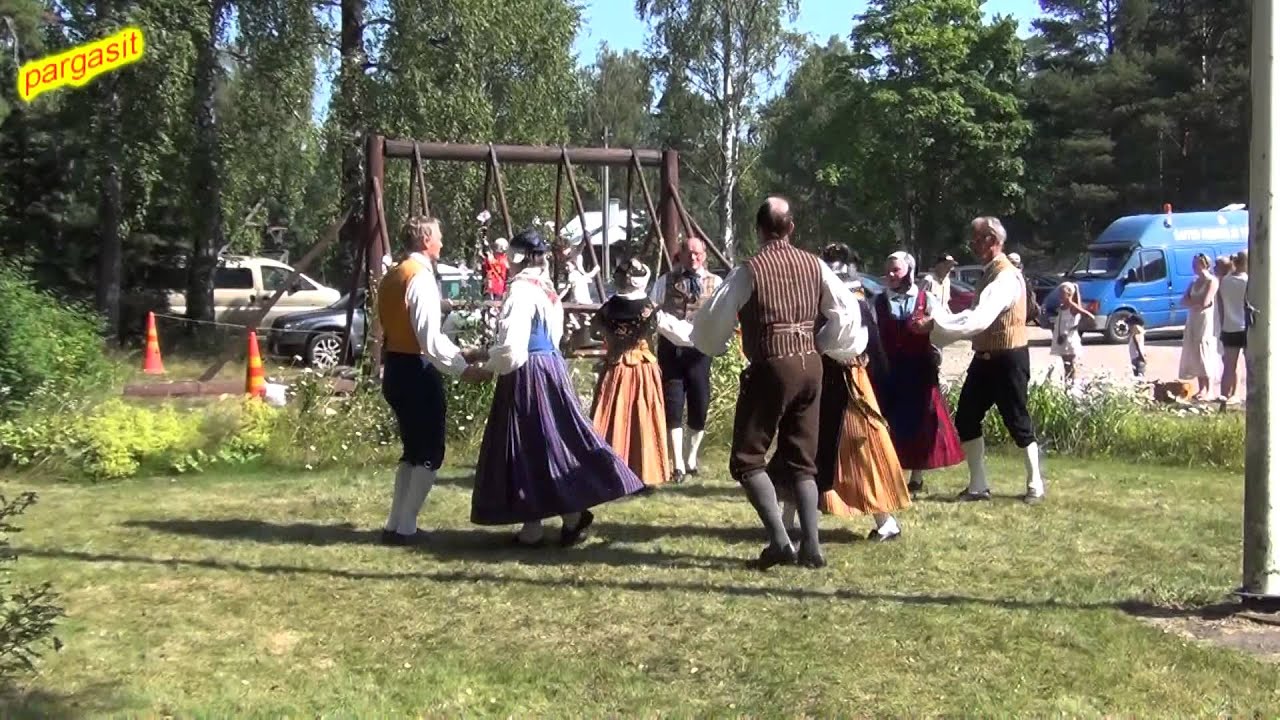 Folk dance - &Aring;tta kadrilj, Malax  26.07.2014