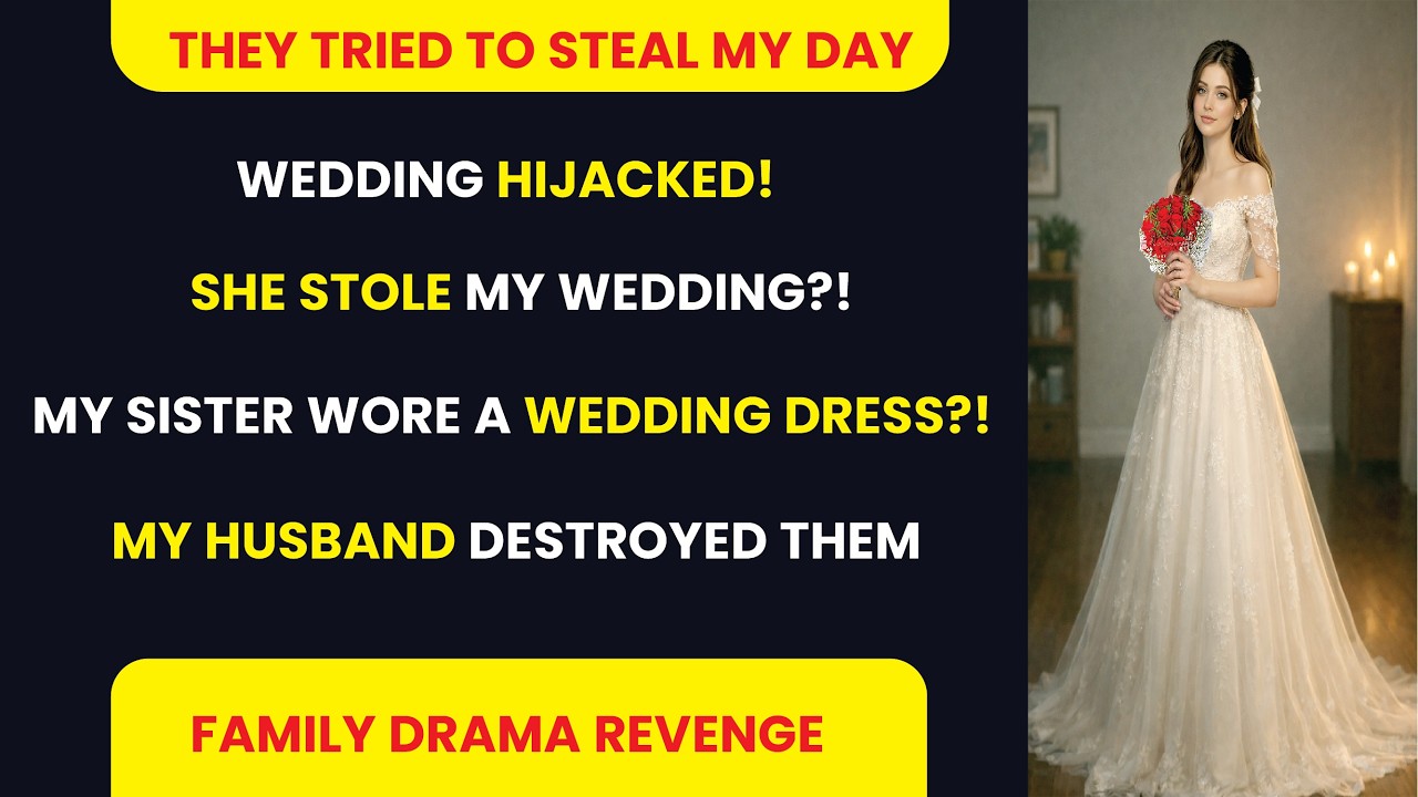 “My Parents Let My Sister Wear A Wedding Dress At MY Wedding… What Happened Next Was Brutal ”