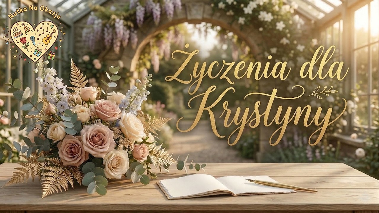 Życzenia dla KRYSTYNY KRYSI 💐 Piosenka z życzeniami na Imieniny i Urodziny dla KRYŚKI | DISCO POLO