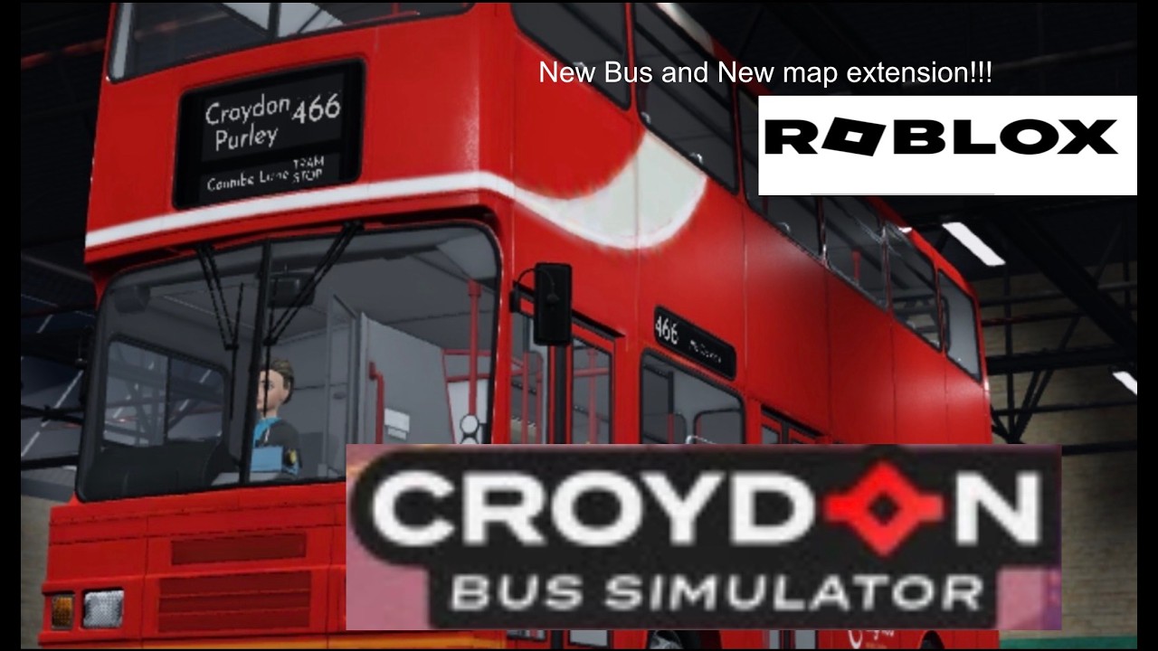 New bus! Route 466 from South Croydon Bus Garage to Coombe lane tram stop