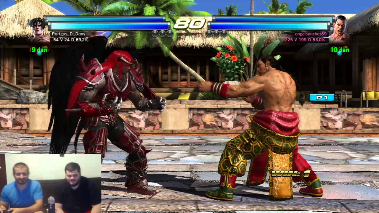 Tekken por parejas con trenzano.