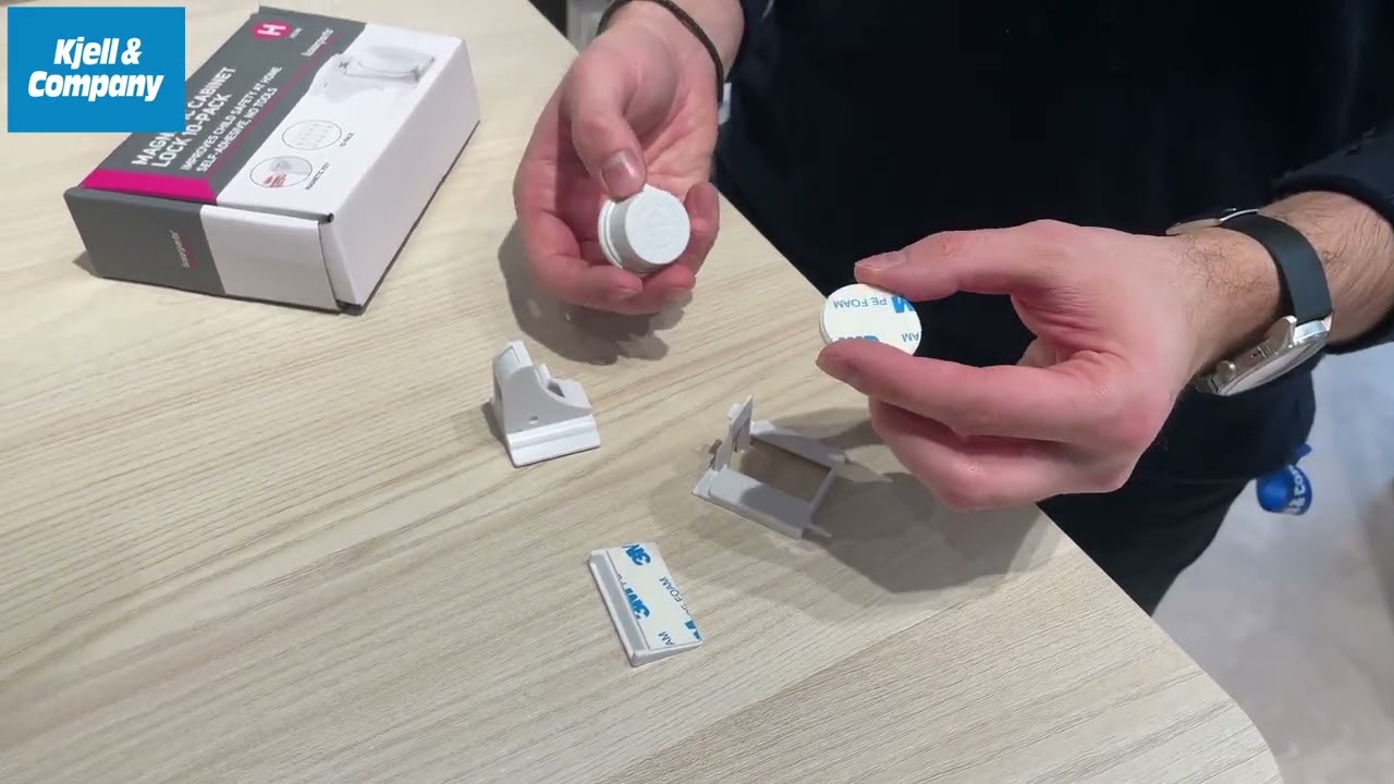Magnetiska lås för skåp och lådor - Hur funkar den?