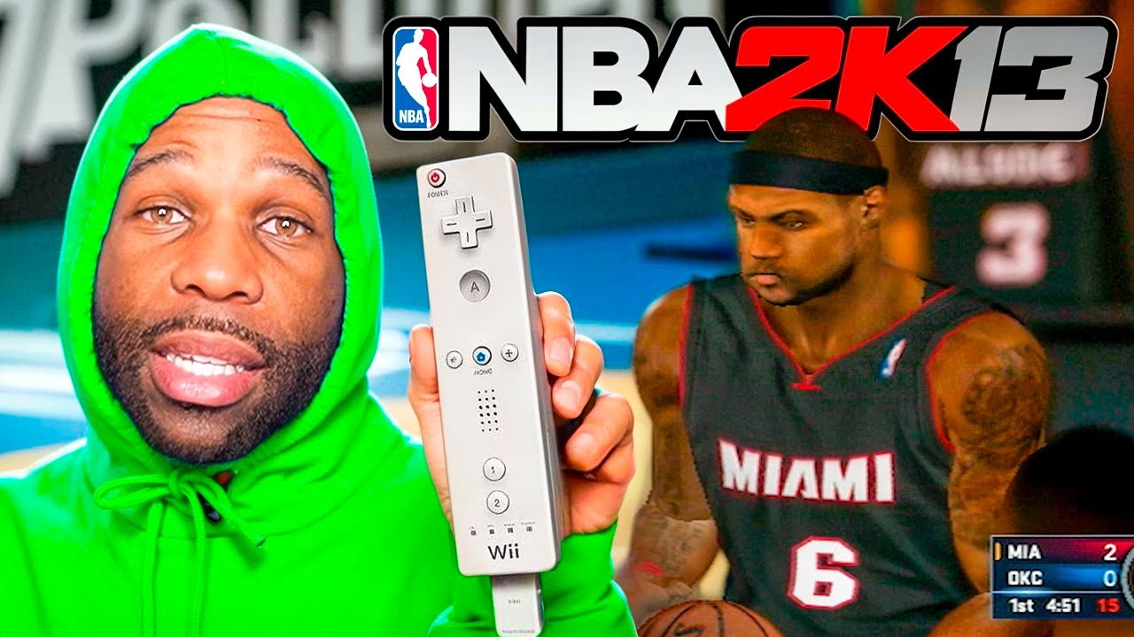 NBA 2K13 on Wii is PAINFUL Now.