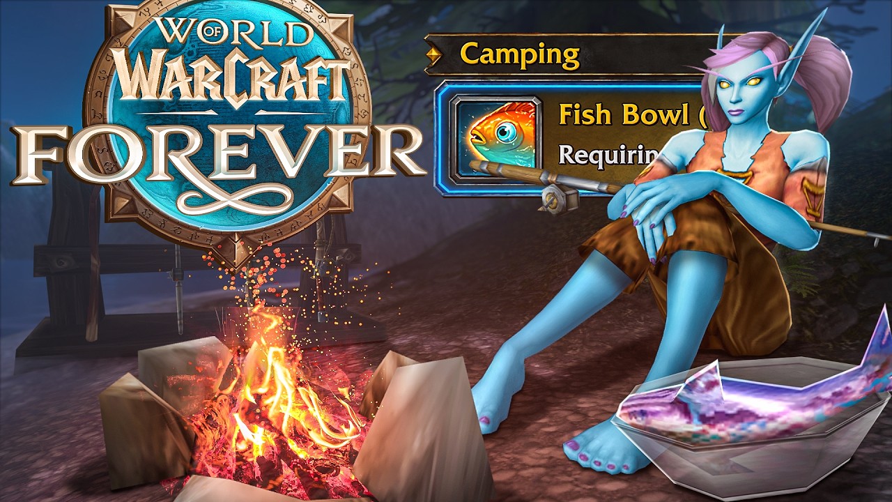 Рыбалка в бета-версии WoW Forever: как это было