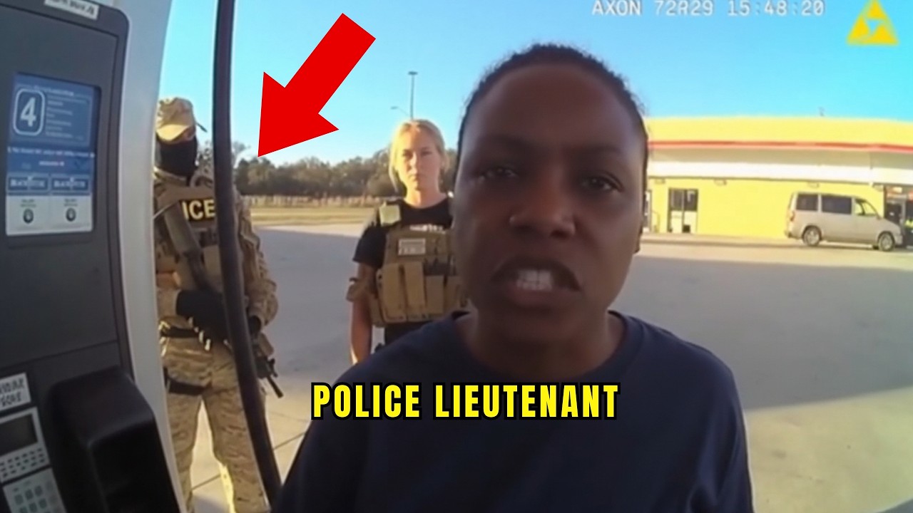 ICE Agent Demands Papers from Off-Duty Black Police Officer - She’s a Lieutenant