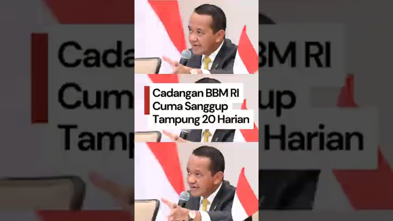 Darurat Energi? Penjelasan Bahlil Terkait Cadangan BBM RI Hanya Cukup 20 Hari