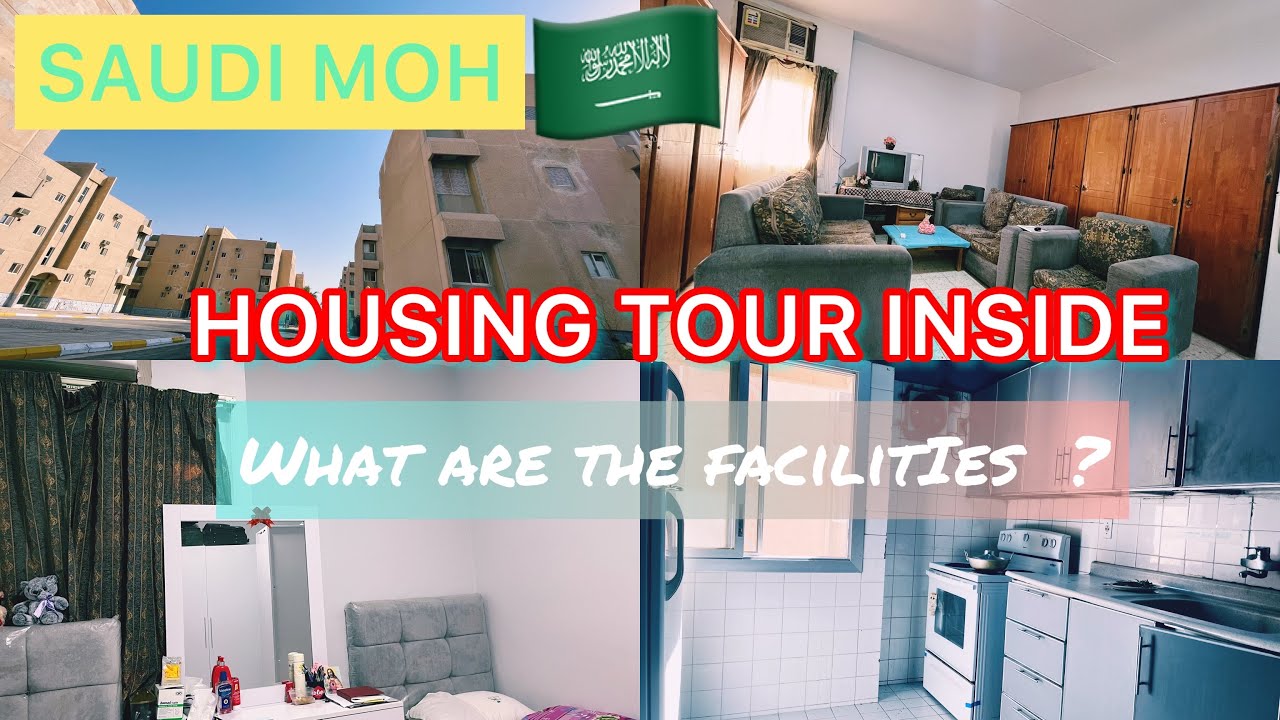 Housing tour Inside🏡 | Nurses Facilities in SAUDI MOH