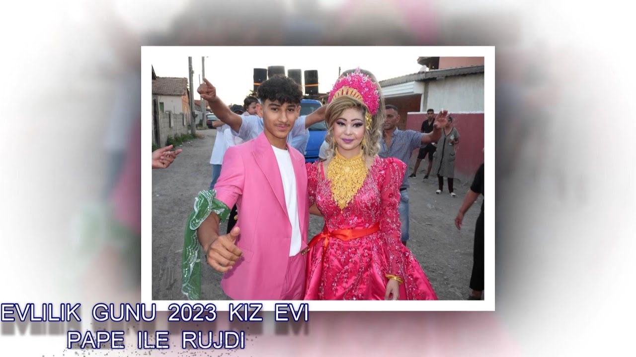PAPE ILE RUJDI   EVLILIK  GUNU  ❤️🧿 █▬█ █ ▀█▀ 🧿❤️ 2023 YIL