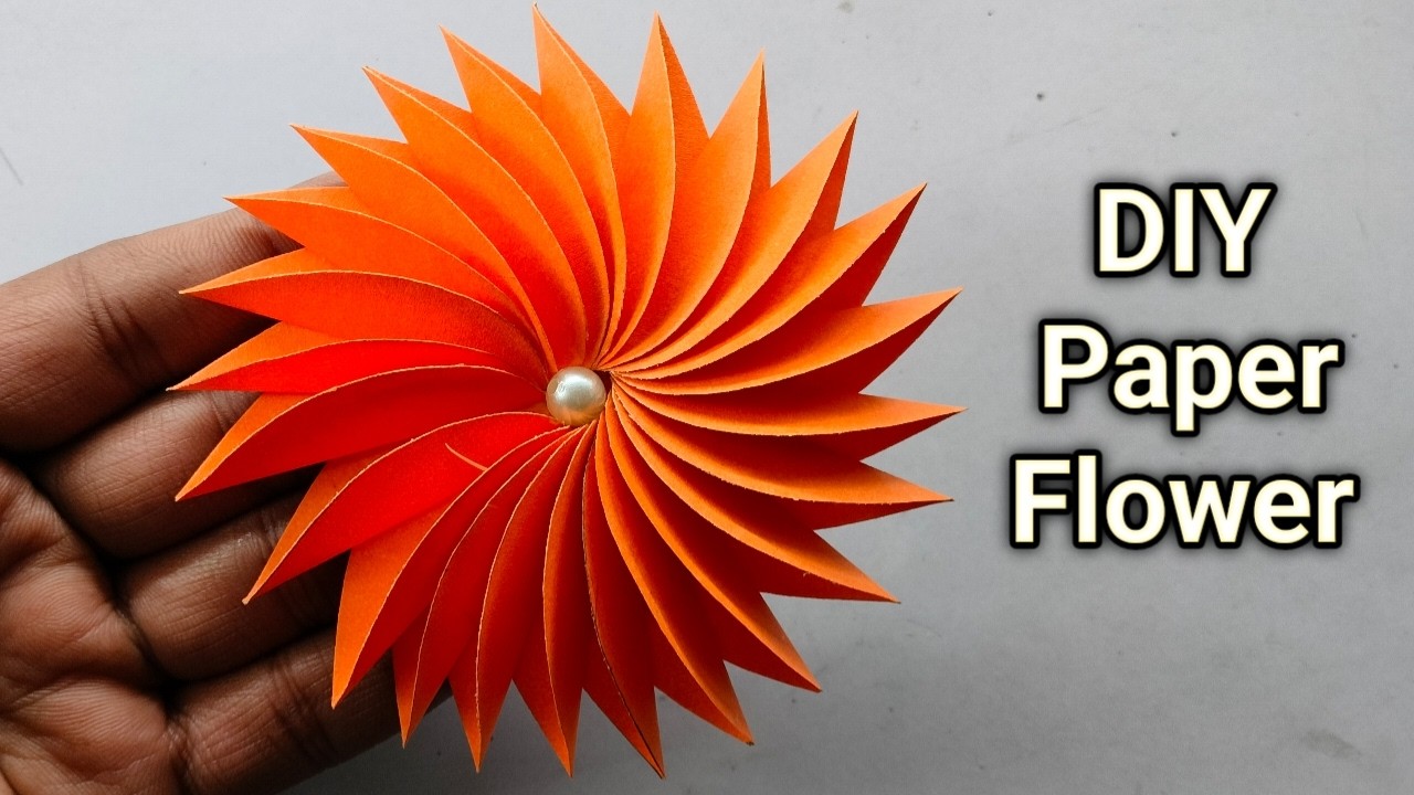 Diy Paper Flower | How to make Paper Flower | Paper Flower Making