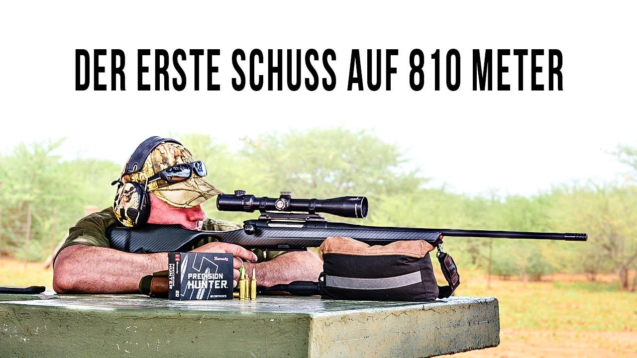 Der ERSTE WEITSCHUSS auf 810 Meter | DIE BERGWAFFE