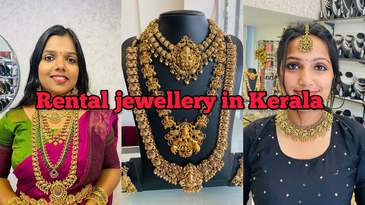 Budget friendly rental jewellery in Kerala | Thrissur |All Kerala delivery available
