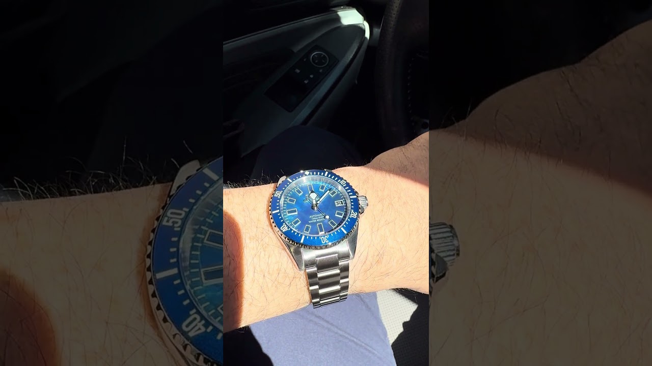 NEW Giudecca Blue MOP Casanova 38mm diver from Out Of Order just released! Review coming soon!