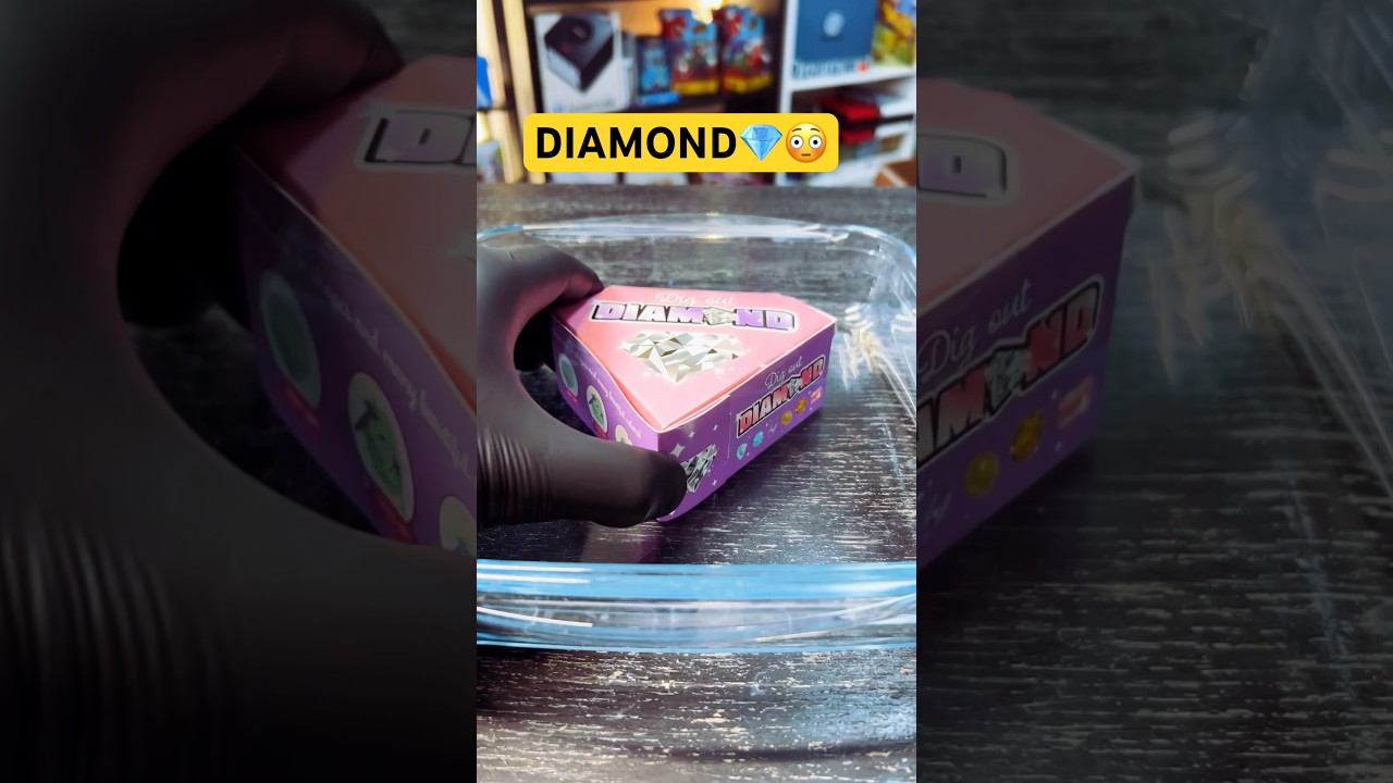DIAMOND Gem dig Kit💎 Wait for it! Wir graben nach Diamanten #diamond #digging #gems