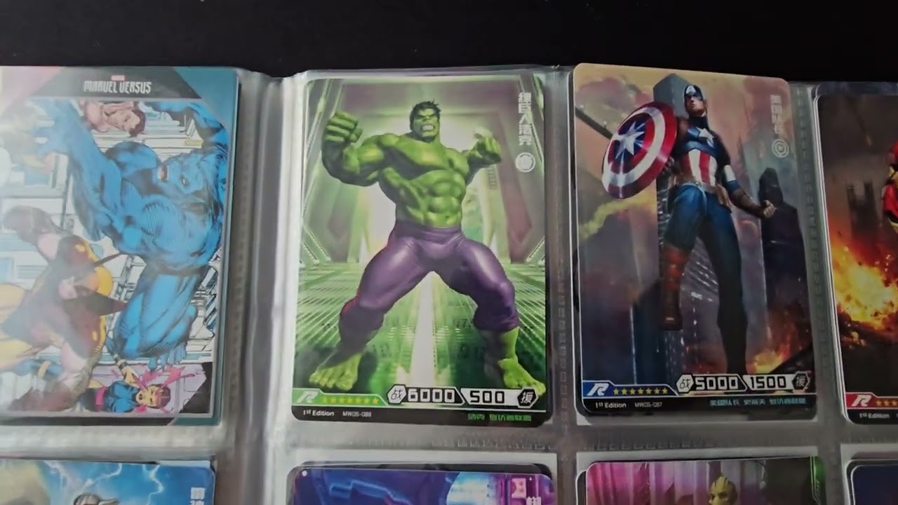 Topps Marvel Chrome & Alternative Trading Cards