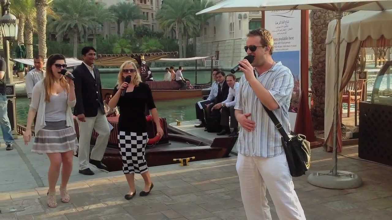 The Swingle Singers Flash Mob - Souk Madinat Jumeirah