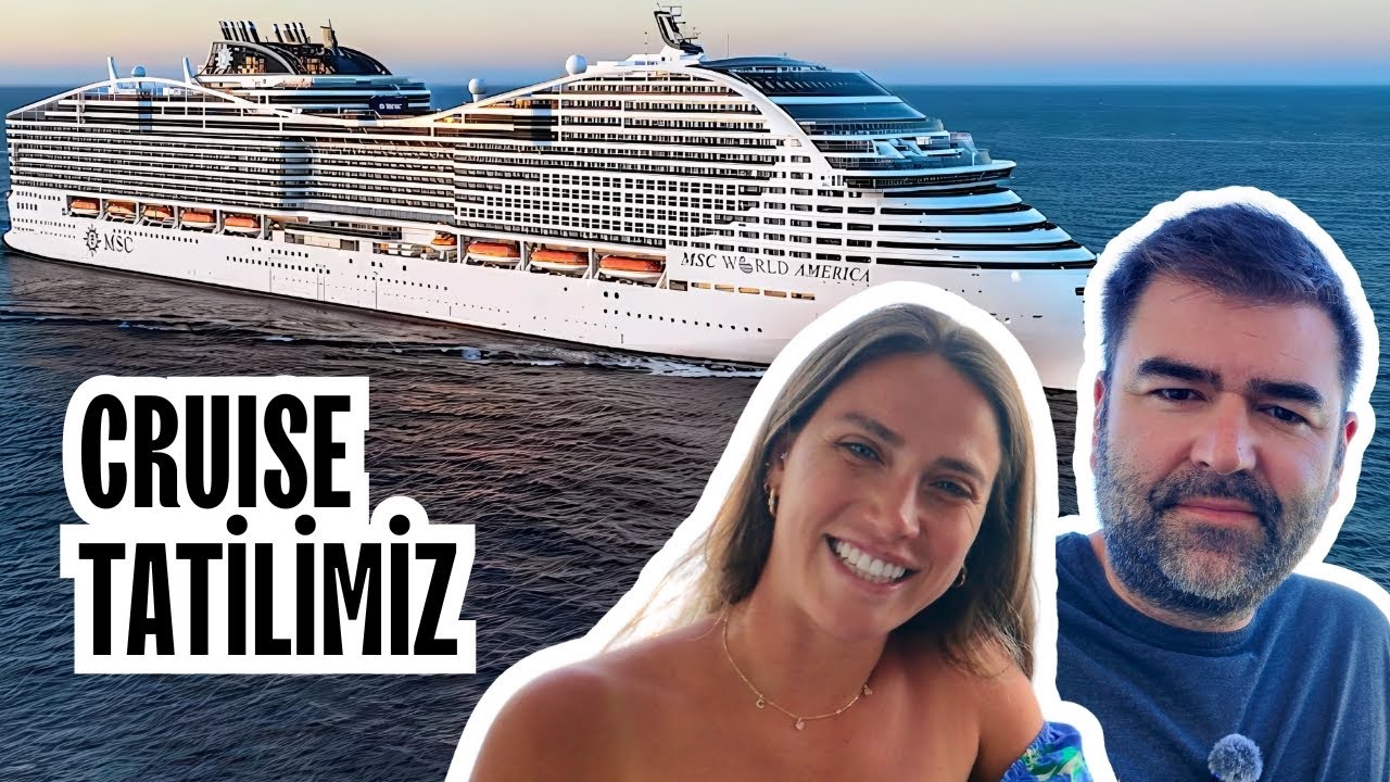 Ailece DÜNYANIN EN YENİ CRUISE Gemisinde Tatil Yaptık! #WorldAmerica