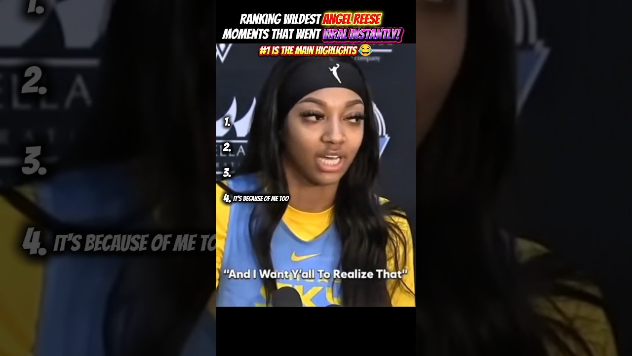 Ranking Wildest Angel Reese Moments That Went Viral Instantly! #angelreesehighlights #shorts #wnba