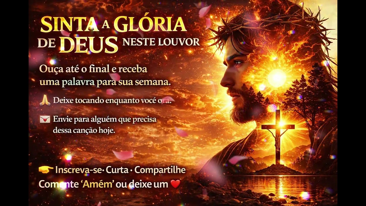 Louvores baseados nos salmos de 6 a 10 #pazinterior #jesusressuscitado #jesuscristo