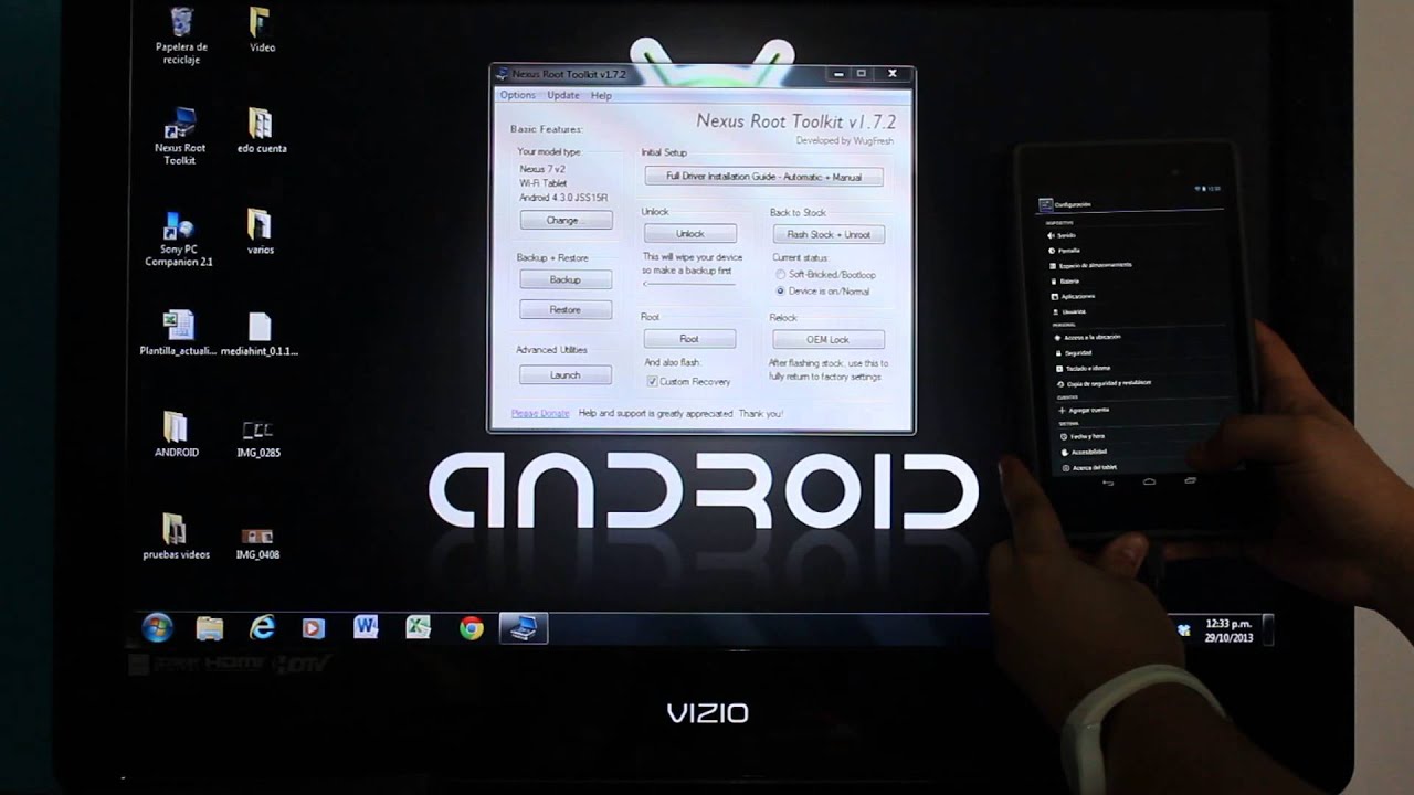 Root Nexus 7 2013 ESPAÑOL