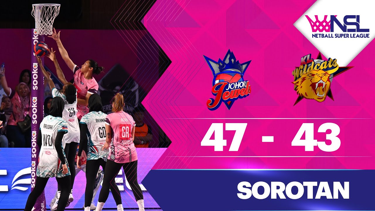 FINAL: Johor Jewels 47 - 43 KL Wildcats | NSL 2023