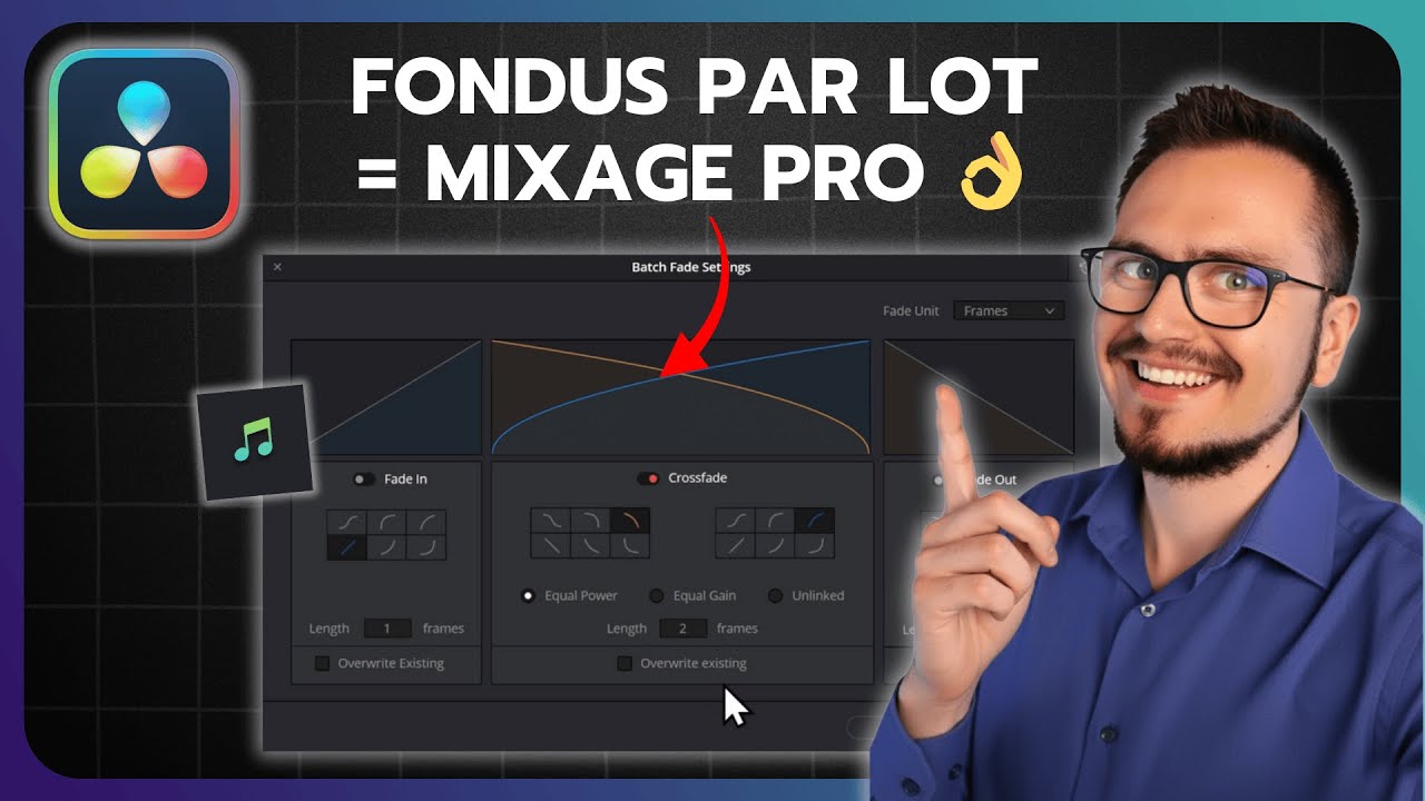 Le secret pour un son de voix plus agréable en 1 clic (Fondu par lot)